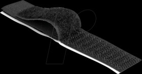 19098 Cable holder with Velcro, self-adhesive, 110 x 20 mm, 10 pcs. Bl