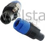 Wtyk mikrofonowy Spikon krótki na kabel