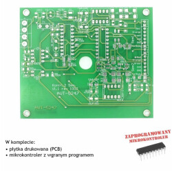 Kontroler dwóch semaforów 3-komorowych - PCB i mikroprocesor do projektu AVT 5247