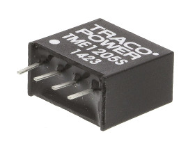 Przetwornica DC-DC, 1W, Uwe 10,8 → 13,2 V DC, Uwy 5V dc, Iwy 200mA Nie, TRACOPOWER Nie