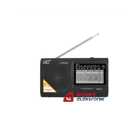 Radio FM LTC2026 WILGA czarne z wbudowanym akumulatorem