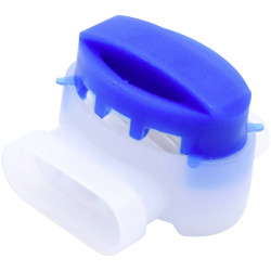 Quadrios 1905C129 Core Connector 3-Pin Blue Waterproof 15 pcs