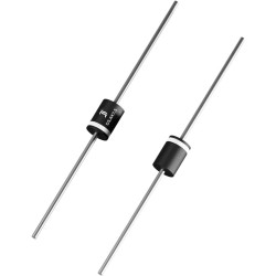 TVS diode, unidirectional, 1.5 kW, 15.3 V, DO-201, Diotec Semiconductor 1.5KE18A