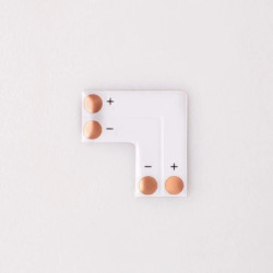 Złączka LED MONO 8mm kątowa L