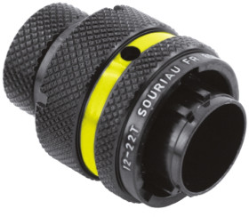 Złącze wielostykowe przemysłowe 4-pinowe Montaż na kablu Wtyczka Souriau Sunbank by Eaton