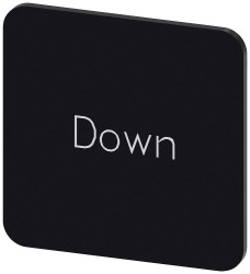 Tabliczka opisowa Siemens 3SU1900-0AF16-0DM0 (S x W) 22 mm x 22 mm Down 10 szt.