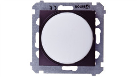 Simon 54 Sygnalizator Świetlny Led Białe Światło Brąz Mat Dss1.01/46