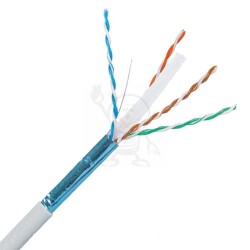 6e kat. ekran.F/UTP 4x2x0,57 szary SecurityNET