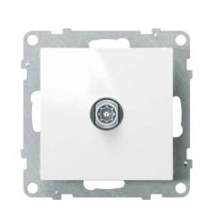 SUNO Gniazdo telewizyjne końcowe 1,5dB białe 721164