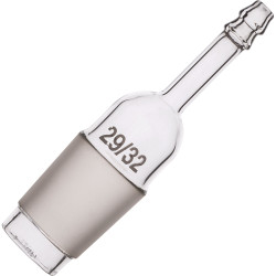 Glassco Adapter Cone with Rubber Straight Connection 29/32