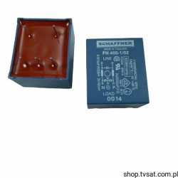 FN405-1-02 Filter 0Hz to 400Hz 1A 250VAC THT SCHAFFNER