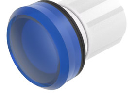 Light attachment, illuminable, waistband round, blue, mounting Ø 22.3 mm, 45-2T00.10J0.000