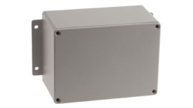 Obudowa Ekranowana Szary Z Kołnierzem Ip66 Neopren, 168.7 X 101.6 X 76.5Mm,...