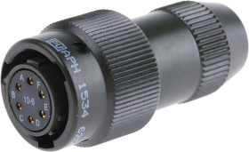 Złącze 6-pinowe Męski Amphenol Limited Żeński Montaż na kablu MIL-DTL-26482 rozmiar 10