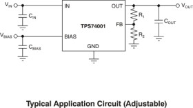 1.5-A, low-VIN (1.2-V), ultra-low-dropout voltage regulator