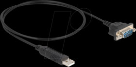 66470 Adapter cable USB 2.0 to serial RS232, 0.5 m