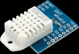 D1 shield - temperature/humidity sensor, DHT22