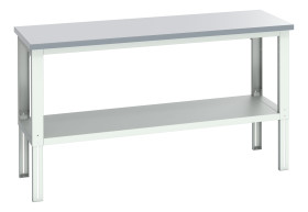 Stół warsztatowy szer. 750mm maks. obciążenie: 350kg Podstawowy stoł Blacha stalowa dł. 2000mm wys. 747 → 1140mm