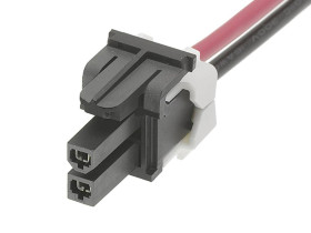 Molex 451350210 Obudowa złącza pin żeńskiego na kabel, piny: 2, 1 szt.