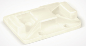 Mounting base, PA, natural, (L x W x H) 32 x 25 x 5.2 mm, 151-21819
