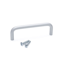 Uchwyt Aluminium szerokość: 8mm RS PRO długość: 128mm Srebrny