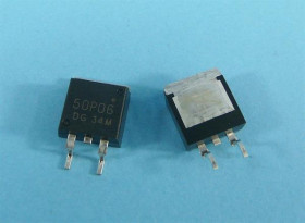 50P06-NP P 50A/60V/90W TO-263 P-FET
