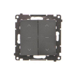 SIMON55 czarny TZP2.01/149 Przycisk żal. podw.