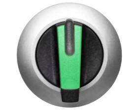 Napęd przełącznika 2 położeniowy O-I 30mm zielony z podświetleniem bez samopowrotu metal mat IP69k Sirius ACT 3SU1062-2DF40-0AA0