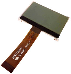 Wyświetlacz LCD Display Elektronik DEM128064JFGH-PW biały 128 x 64 Pixel (S x W x G) 80.00 x 54.00 x 6.5 mm