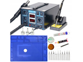 Stacja lutownicza WEP 706 groty 900M flux 223 mata 44x31cm