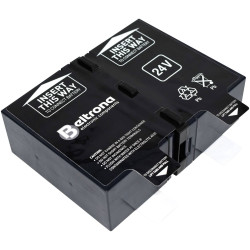 Beltrona VISRBC124 RBC124 UPS Battery Replaces Original Apiece Long-Life