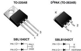 SBL1040CT Dual Common Cathode Schottky Rectifier