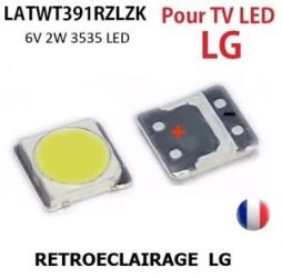 Dioda LED SMD do matrycy TV 3535 6V 2W zimna