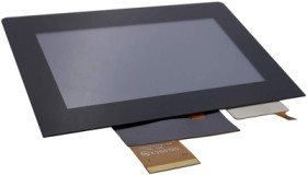 TFT display, 4.3"/10.9 cm, with touch function, 480 x 272, DEM 480272L TMH-PW-N (C-TOUCH)