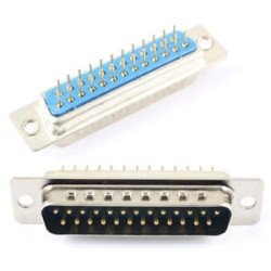 D-Sub 25 Canon wtyk prosty lutowany do druku