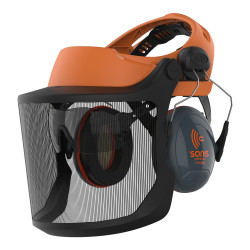 Osłona czoła, Przezroczysty, ABS (kask), Brew, odporność na: Uderzenia