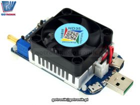 HD35 elektroniczne obciążenie USB 35W 0,25A - 5A + wyzwalacz trybów szybkiego ładowania