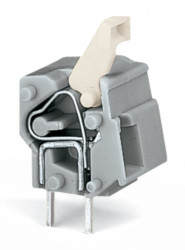 Złącze PCB 1 -pinowe raster 10/10.16mm Przewlekany Męski WAGO