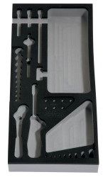 Pojemnik na narzędzia, Gąbka, W 180mm, L 405mm, H 40mm