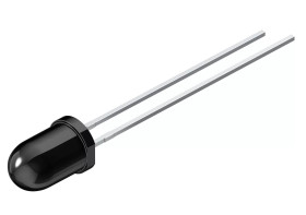 Dioda IR THT 2-pinowa, λ 860nm, 5.9 (Dia.) x 9mm, ams OSRAM 75mW