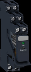 RXG23BDPV Interface relay, 2 W/5 A/24 V DC, LED, socket, bracket, diode, m