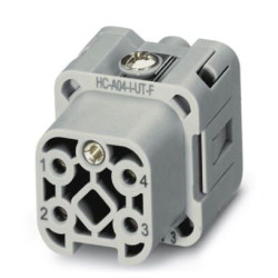 Wkładka złącza dużej mocy 4-pinowe Phoenix Contact 24A 4P + E Żeński Śruba