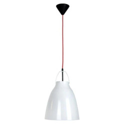 Lampa wisząca Carlo biała 1xE27 Light Prestige