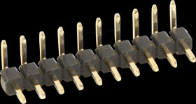 946-12-010-00 Pin header RM 2.54mm, angled, 1-row, 10-pin
