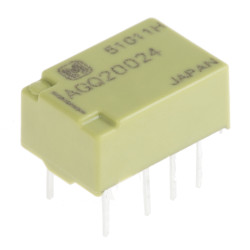Przekaźnik sygnału, 24 V dc, 1 A, DPDT, Do montażu na płytce drukowanej, Panasonic FTR-B4