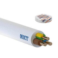 Przewód YDY 3x4 żo 450/750V /100m/ 13025025