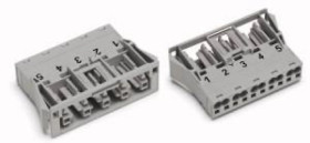 Gniazdo 5-torowe szare WINSTA 770-745 /50szt./