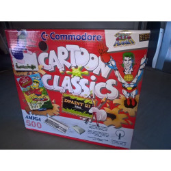 AMIGA 500 CARDBOARD "CARTOON CLASSICS"