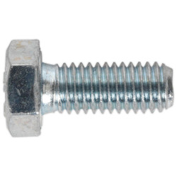Sealey SS820 HT Setscrew M8 x 20mm 8.8 Zinc DIN 933 Pack of 50