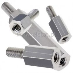 DA5M3X35 tulejka dystansowa metalowa